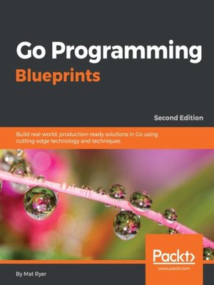 cover image of Go Programming Blueprints
